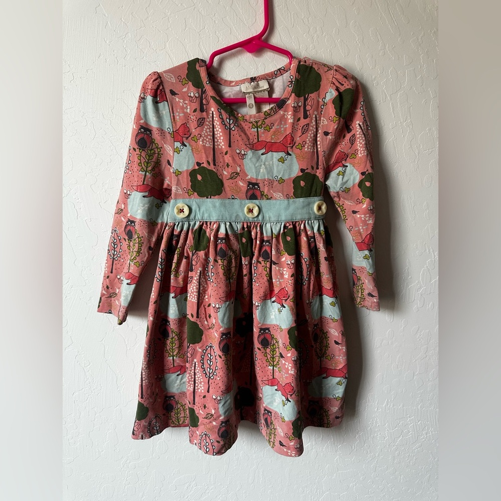 Matilda Jane Pink and Green Patterned Dress